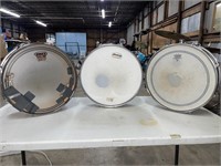 Lot of three snare drums all 14 inches one Pulse