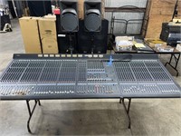 8 foot Yamaha Mixing console, M 2500 untested