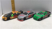 3-24 SCALE NASCAR DIE CAST CARS