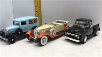 3 MISC. 24 SCALE DIE CAST CARS