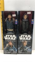 2-STAR WARS ROGUE ONE 12" ACTION FIGURES