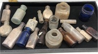 19 ANTIQUE SMALL RX BOTTLES