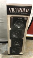 NEW VICTROLA BLUETOOTH TOWER STEREO IN BOX