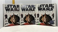 4- NEW STAR WARS EPISODE 1 VISUAL DICTIONARY BOOKS