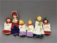 Vintage Choir Girl Christmas Ornaments