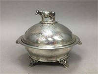 Silver Plated Butter Dish