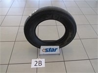 1940s Star Whitewall Tire Display