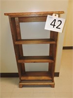 Vintage Handmade Four Shelf Cabinet