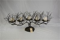 Metal Tree Candle Holder W/ 5 Candles