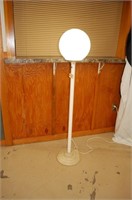 58" Yard Lamp Post W/ Globe