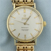 Omega Tiffany and Co. Seamaster DeVille Wristwatch
