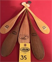 Salesman Sample Beaver Paddle Oars