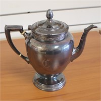 Reed and Barton X610 Sterling Silver Teapot with L