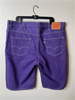 Levi’s 569 Purple Shorts