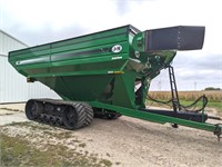 2014 J&M 1401 tracked grain cart