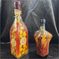 Large infused Decorative Bottles