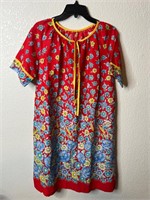 Vintage Rainbow Fashions MuuMuu Dress