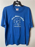 Vintage Camp Whales Landing Girl Scouts Shirt