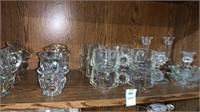 Shot glasses, Glass Cups and Candle Holders