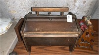 Vintage Sewing Box and Thread Holder