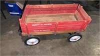Vintage Radio Flyer Town and Country Wooden Wagon
