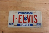 Elvis Tennesse Car Tag
