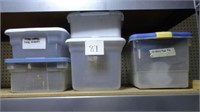 (5) Storage Containers