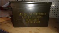 Military Ammo Box w/Contents