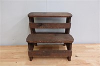 Vintage Wooden Stepstool
