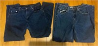 Men's Blue Denim Jeans, 2 Pairs