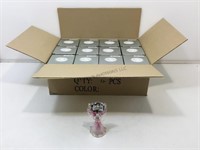 Box of NiB glass angel figurines