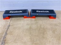 (2) Reebok Exercise Step Platforms