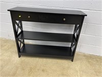 Modern Black Painted Wall Cabinet