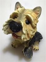 New Dog composite figure approx 6in tall.