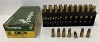 (20) Rounds of 222 Remington & (7) Rounds of .25