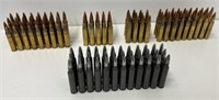(67) Misc. Rounds of Brass Case .223, (15) Rounds