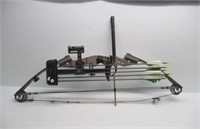Cimarron compound bow with quiver and arrows.