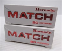 (40) Rounds of Hornady 6mm ARC 180GR match ammo.