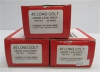 (60) Rounds of Optimized Ammo 45 long colt 250GR