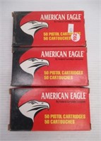 (150) Rounds of American Eagle 40 S&W 165GR FMJ