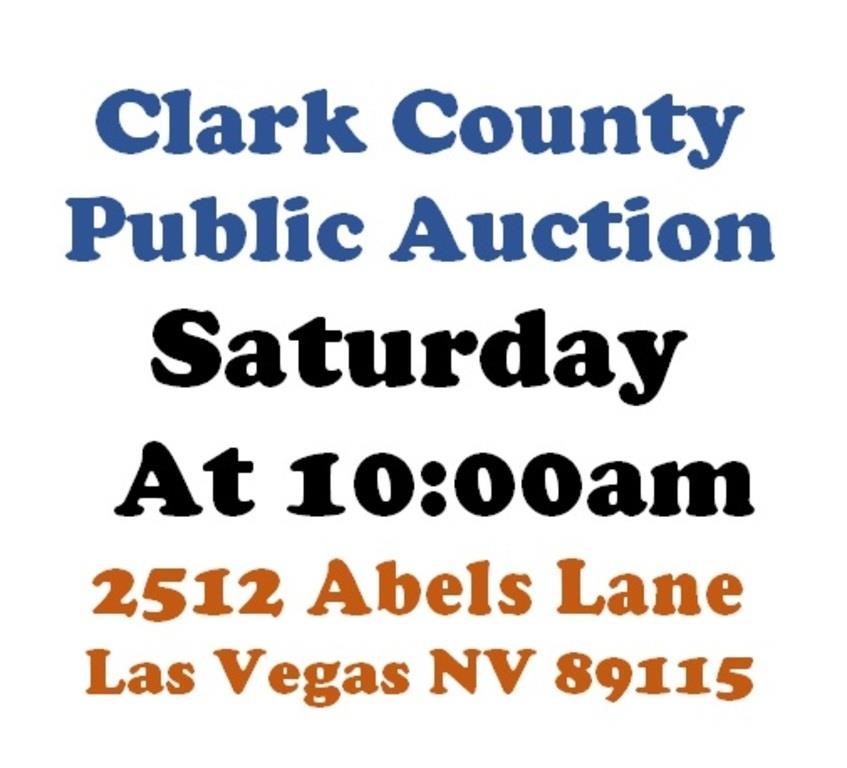 Sat.@10am - Las Vegas Estate Online Public Auction 12/16