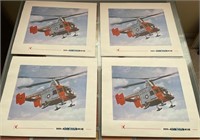 R - 4 PCS HH-438 HUSKIE HELICOPTERS (A62)