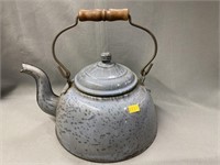 Gray Agate Teapot