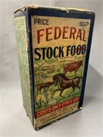 Federal Stock Food Vintage Box