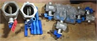 Eight (8) Water Valves incl. (6) 2" and