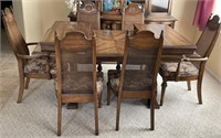 R - AMERICAN OF MARTINSVILLE TABLE W/ 6 CHAIRS