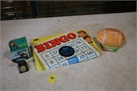 Vintage bingo, phone pencil sharpener
