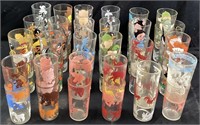 ASSORTED VTG. COLLECTIBLE CARTOON GLASSES