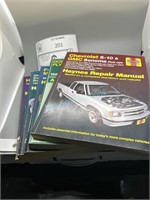 Haynes Mechanic manual lot
