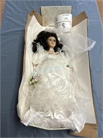 Porcelain Bride Wedding Doll